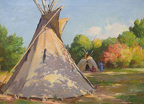 Cheyenne Teepee, Lame Deer, Montana